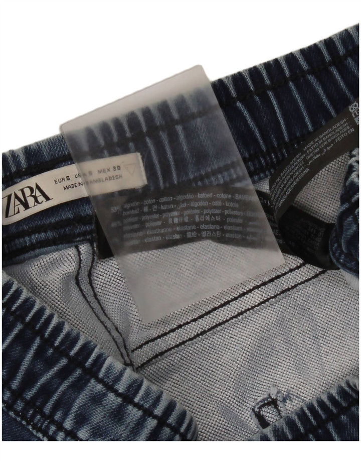 Ανδρικό τζιν σορτς Zara Small W30 Μπλε βαμβακερό