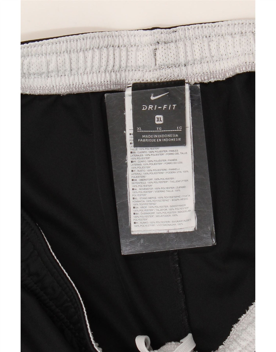 Ανδρικό αθλητικό σορτς NIKE Dri Fit XL Μαύρο πολύχρωμο πολυεστέρα