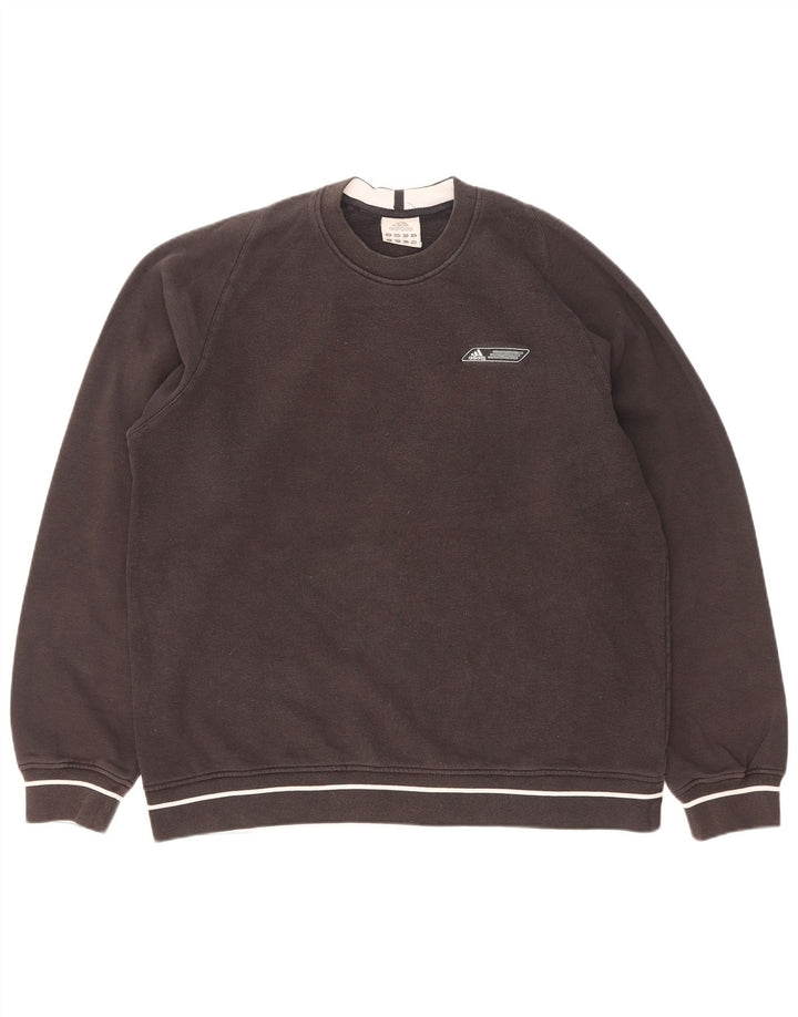 Ανδρικό φούτερ Adidas Jumper Μεσαίο μαύρο βαμβακερό