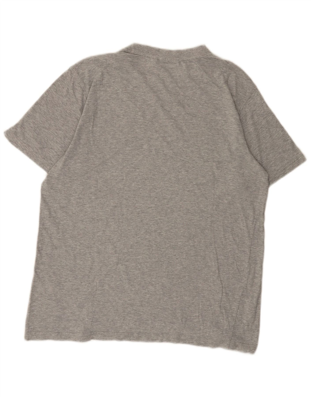Ανδρικό γραφικό T-Shirt Fila Top Βαμβακερό μεσαίο γκρι