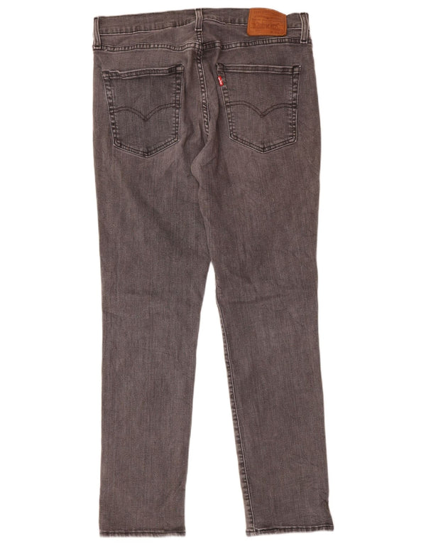 Levi's Mens 511 Slim Jeans W36 L32 Γκρι βαμβακερό