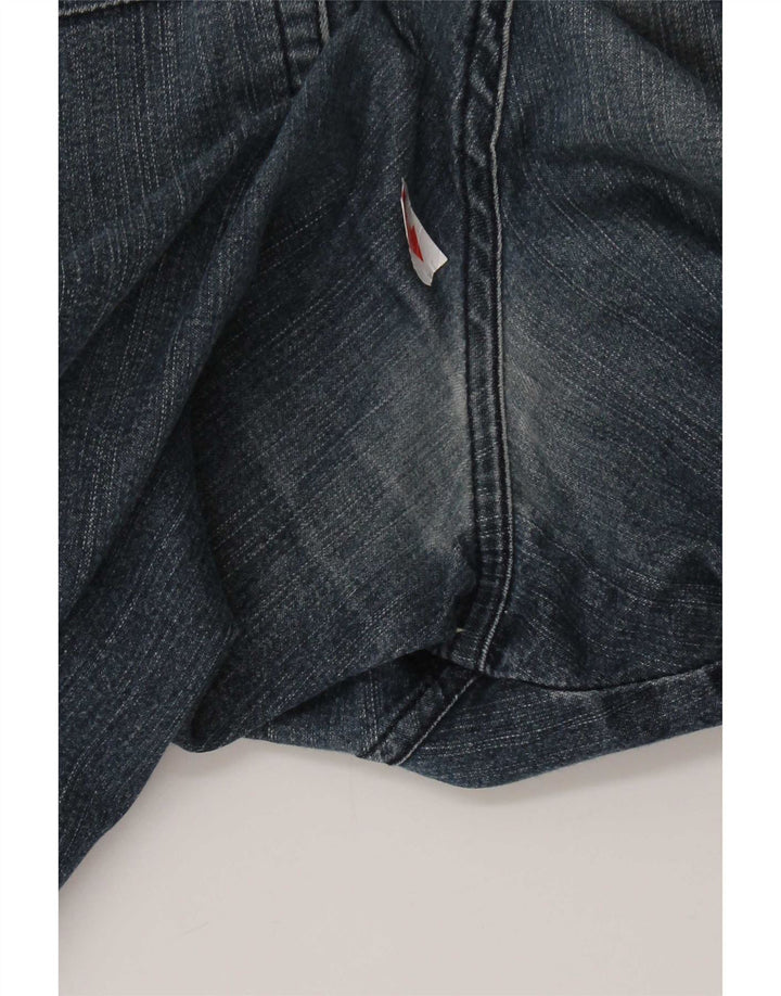 Ανδρικό τζιν Trussardi ίσιο W34 L30 Μπλε βαμβακερό
