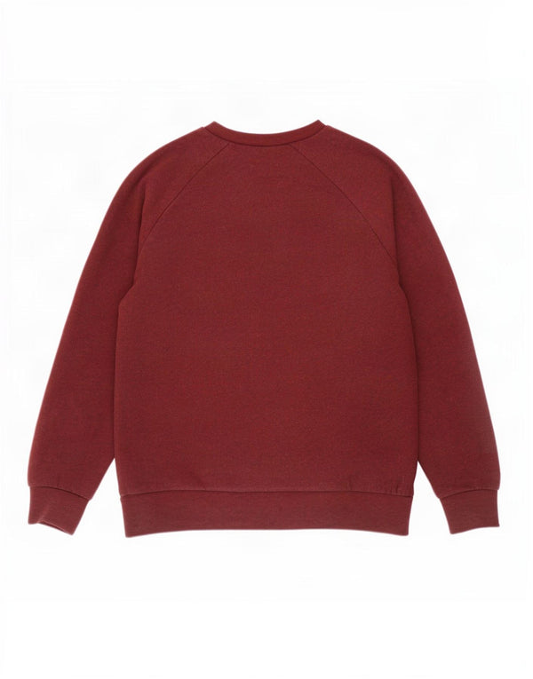 Ανδρικό γραφικό φούτερ Carhartt Jumper Μικρό Βουργουνδί βαμβακερό