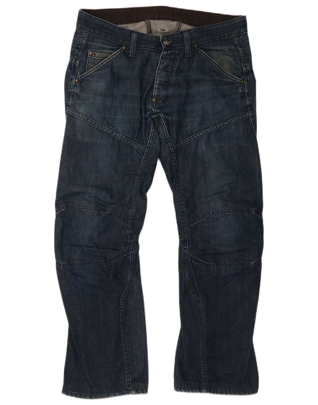 Ανδρικό τζιν ίσιο G-Star W34 L29 Navy Blue Cotton