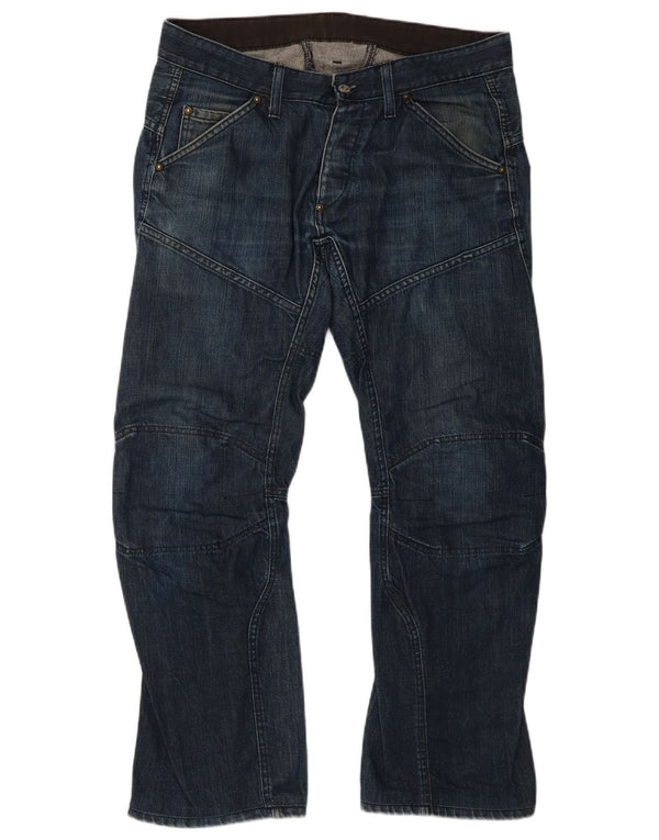 Ανδρικό τζιν ίσιο G-Star W34 L29 Navy Blue Cotton