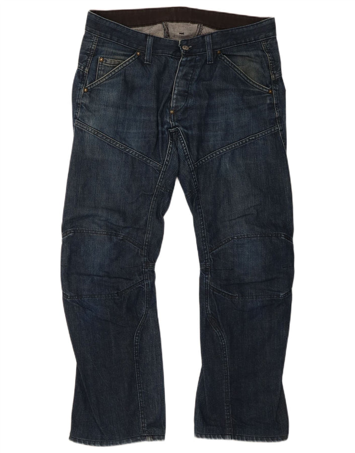 Ανδρικό τζιν ίσιο G-Star W34 L29 Navy Blue Cotton