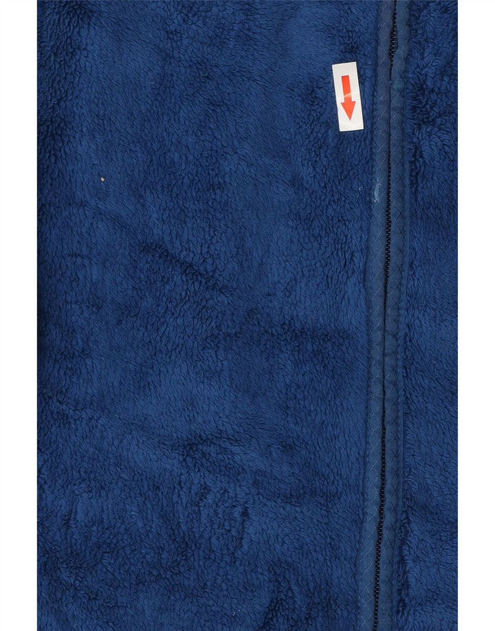 Γυναικείο φλις μπουφάν με κουκούλα Eddie Bauer UK 14 Medium Blue Polyester