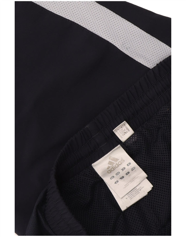 Ανδρικό αθλητικό σορτς Adidas βερμούδα Μεγάλο μπλε Navy Colorblock Πολυεστέρας