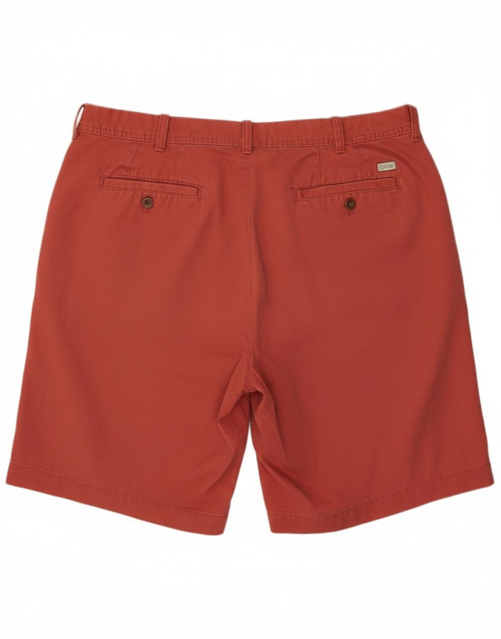 IZOD Mens Chino Shorts W36 Large  Pink Cotton