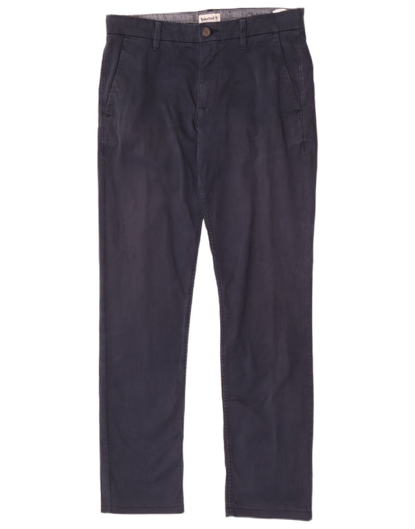 Ανδρικό ίσιο παντελόνι Chino Timberland W31 L31 Navy Blue