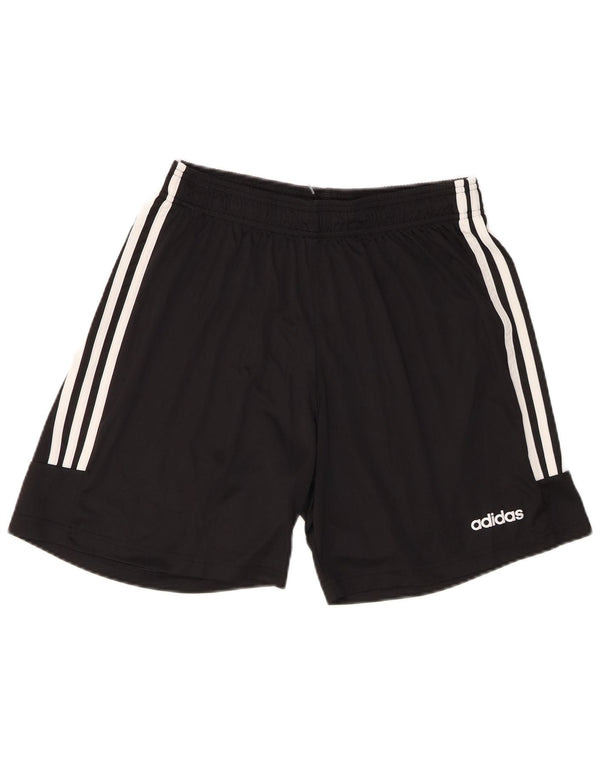 Ανδρικό σορτς Adidas Climalite Sport μεγάλο μαύρο πολυεστέρα