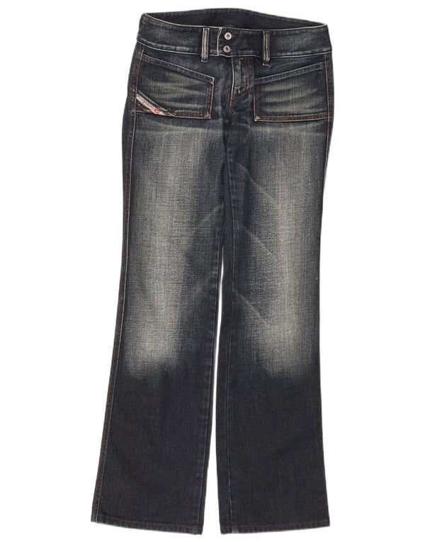 Diesel Γυναικείο Bootcut Jeans W28 L32 Navy Blue Cotton