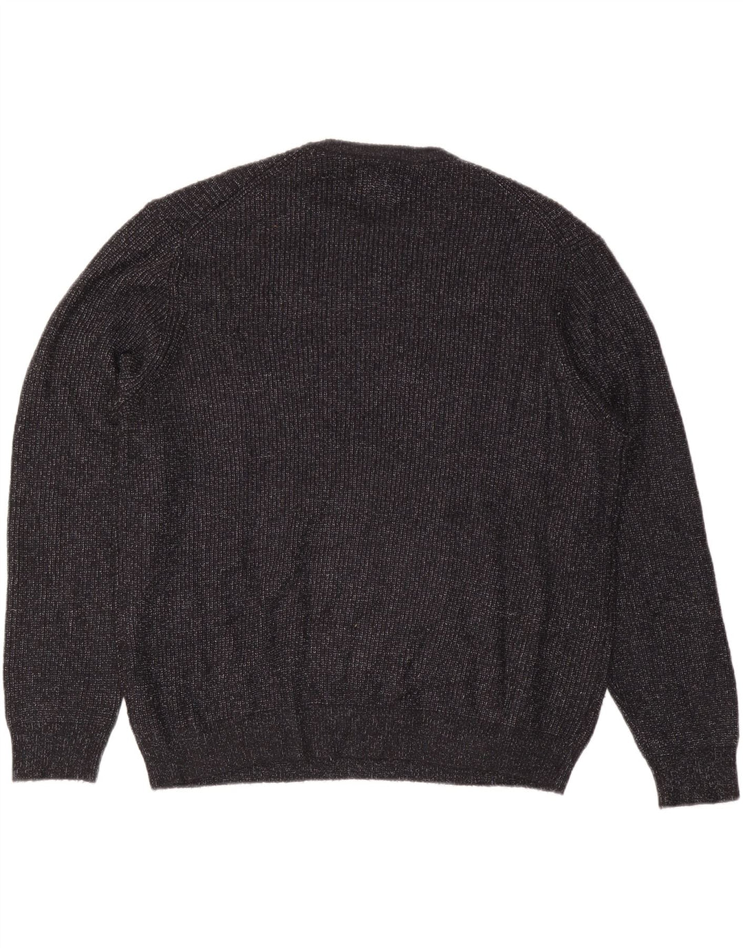 Marks & Spencer Ανδρικό πουλόβερ με λαιμόκοψη 2XL Navy Blue Flecked