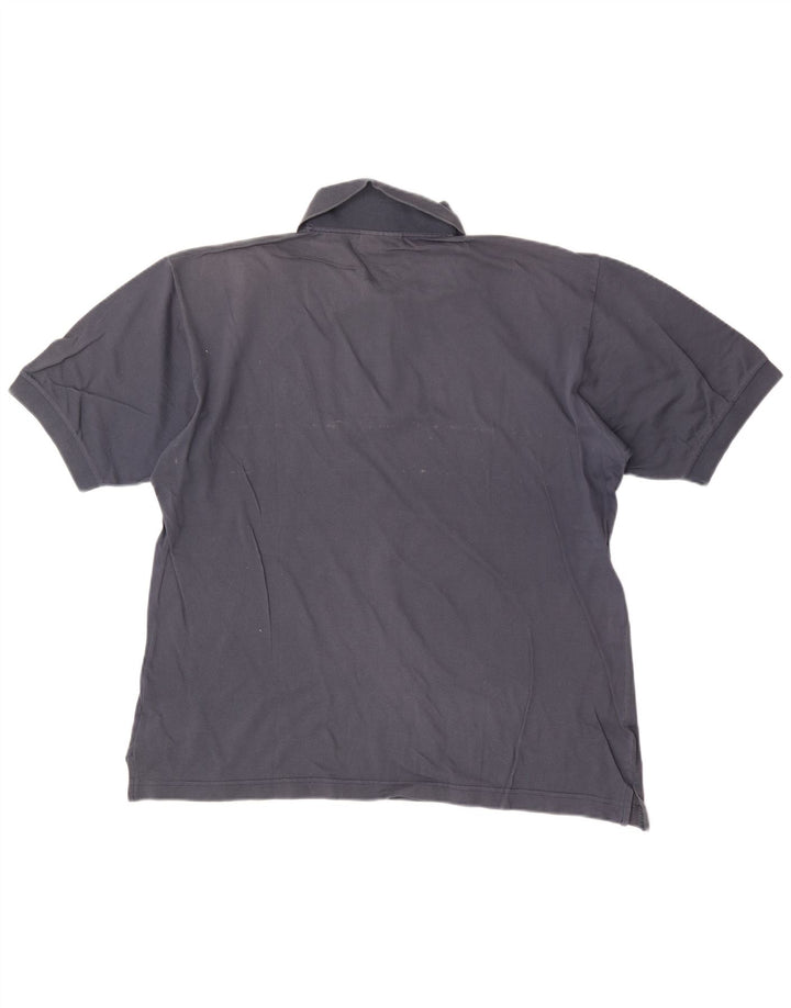 Sergio Tacchini Ανδρικό μπλουζάκι πόλο μεγάλο μπλε ναυτικό