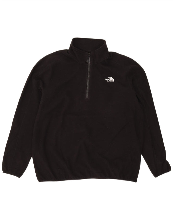 The North Face Ανδρικό φερμουάρ Fleece Jumper 2XL μαύρο πολυεστέρα