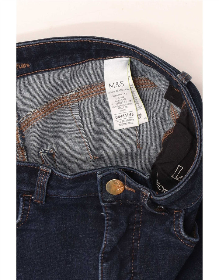 Γυναικεία τζιν Marks & Spencer UK 12 Medium W30 L27 Navy Blue