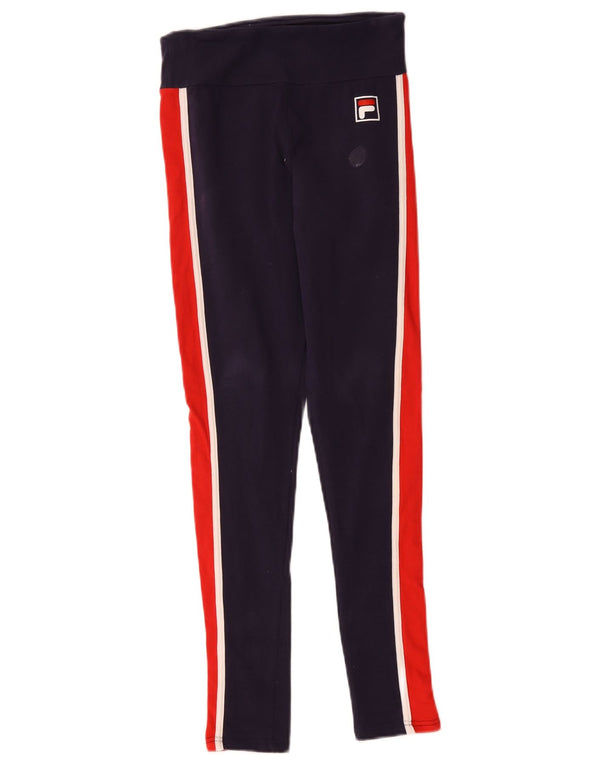 Γυναικεία κολάν Fila UK 10 Small Navy Blue Colourblock
