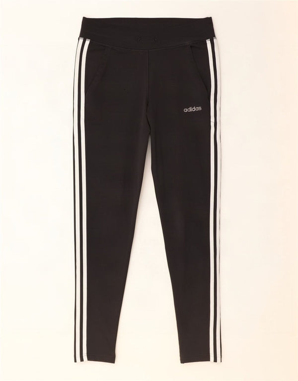 Adidas Γυναικεία φόρμα παντελόνι UK 4/6 XS Μαύρο πολυεστέρα