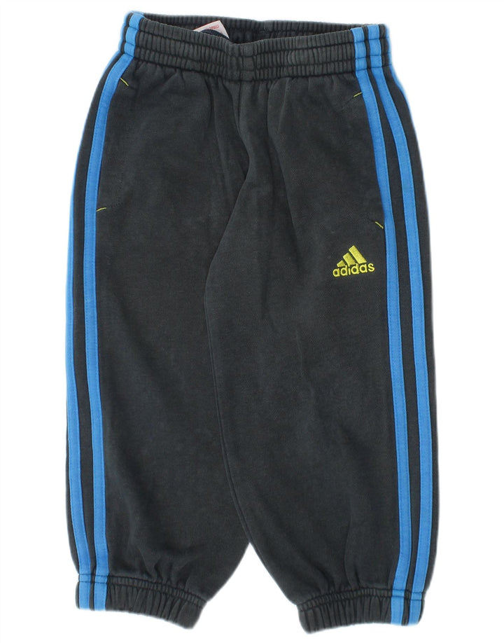 Παντελόνι αθλητικής φόρμας ADIDAS Baby Boys Joggers 18-24 μηνών γκρι βαμβακερό