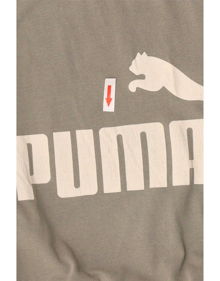 Ανδρικό γραφικό T-Shirt Puma Top Small Grey