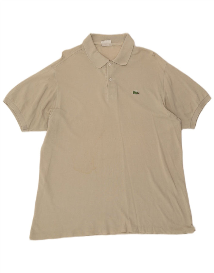 Ανδρικό πουκάμισο πόλο Lacoste, μέγεθος 6 XL Μπεζ