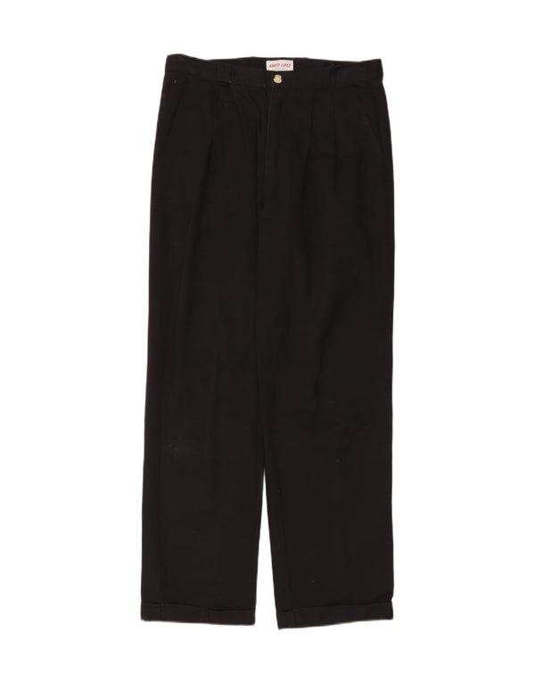 Berto Lucci Ανδρικό παντελόνι Chino IT 48 Medium W32 L31 Μαύρο βαμβακερό