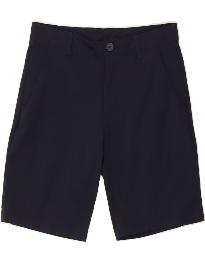 OAKLEY Mens Chino Shorts W28 Small Navy Blue Polyester Vintage Oakley and Second-Hand Oakley from Messina Hembry 