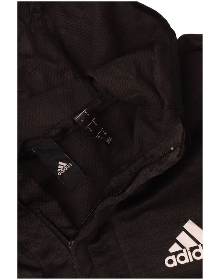 Adidas Ανδρική αθλητική φόρμα με κουκούλα Top Jacket Μικρό Γκρι Πολυεστέρας