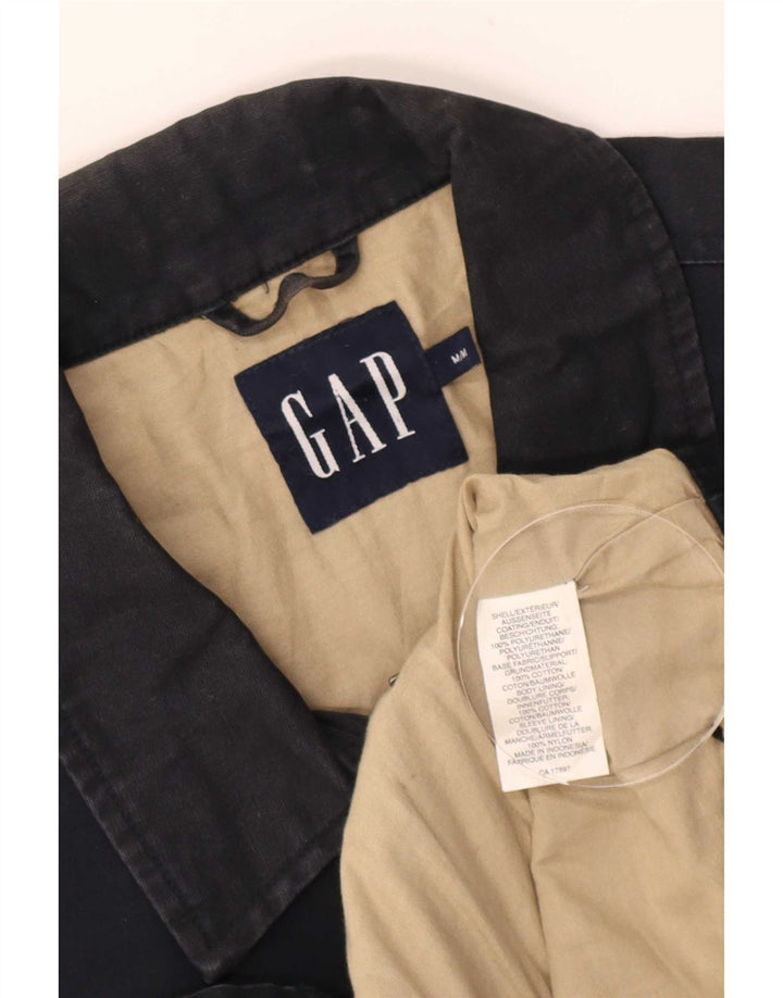 Ανδρικό μπουφάν Gap Bomber UK 38 Medium Navy Blue Cotton