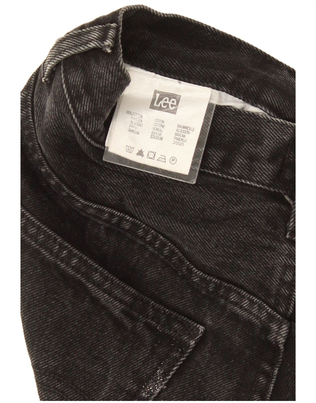Lee Mens Brooklyn Capri Jeans W34 L23 Γκρι βαμβακερό