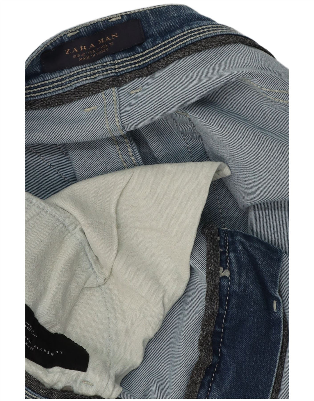 Zara Ανδρικό Slim Jeans EU 42 Large W32 L26 Blue