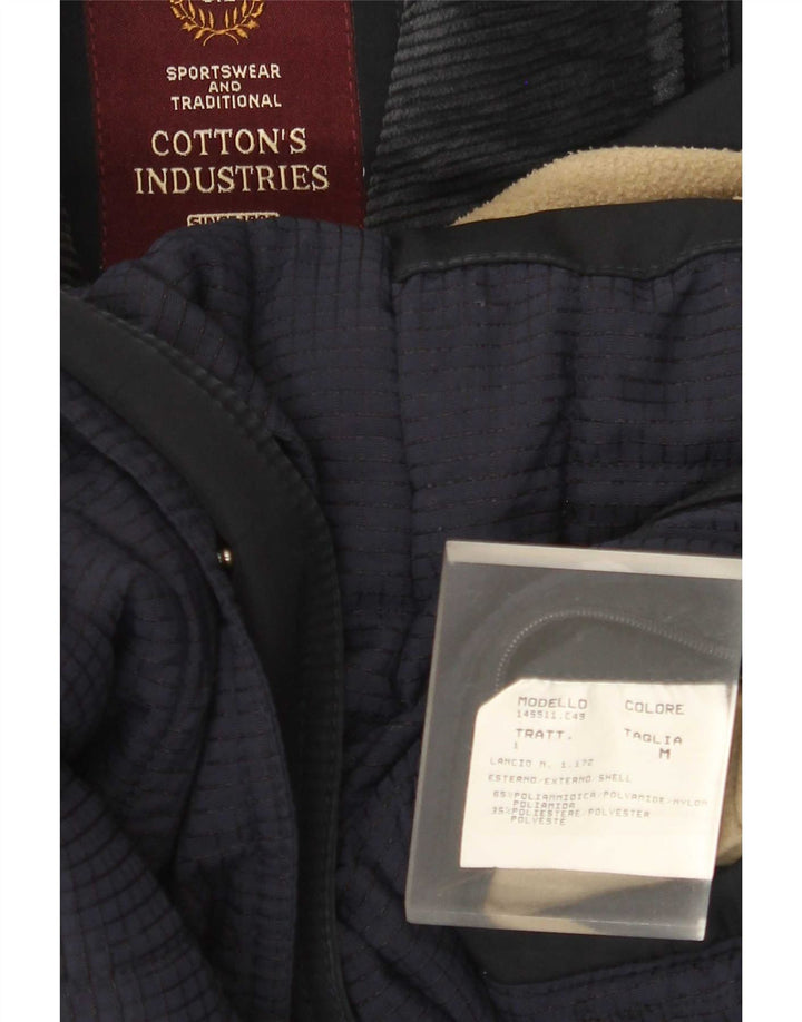 Ανδρικό παλτό αντιανεμικό Cotton's Industries UK 14 Medium Navy Blue Polyamide