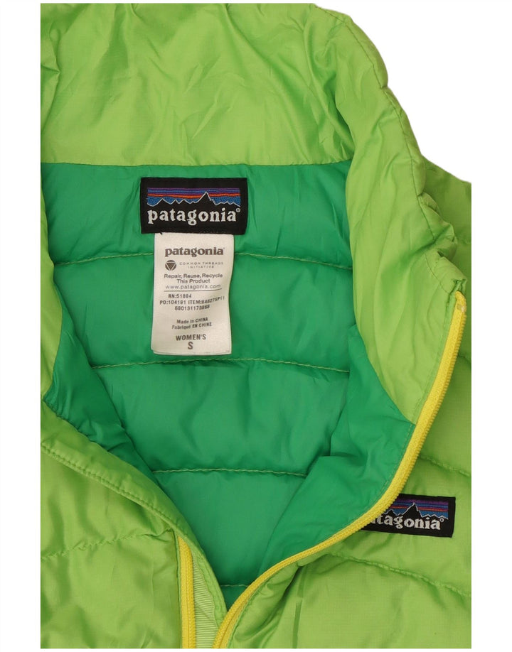 Patagonia Γυναικεία επένδυση Gilet UK 10 Small Green Polyester
