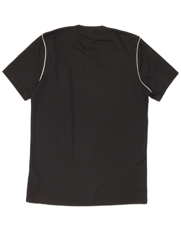 Ανδρικό T-Shirt Nike Dri Fit Top από μεσαίο μαύρο πολυεστέρα