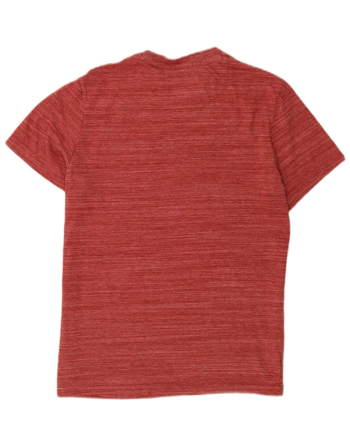 Ανδρικό T-Shirt Jack Wills Top Βαμβακερό μεσαίο καφέ ριγέ