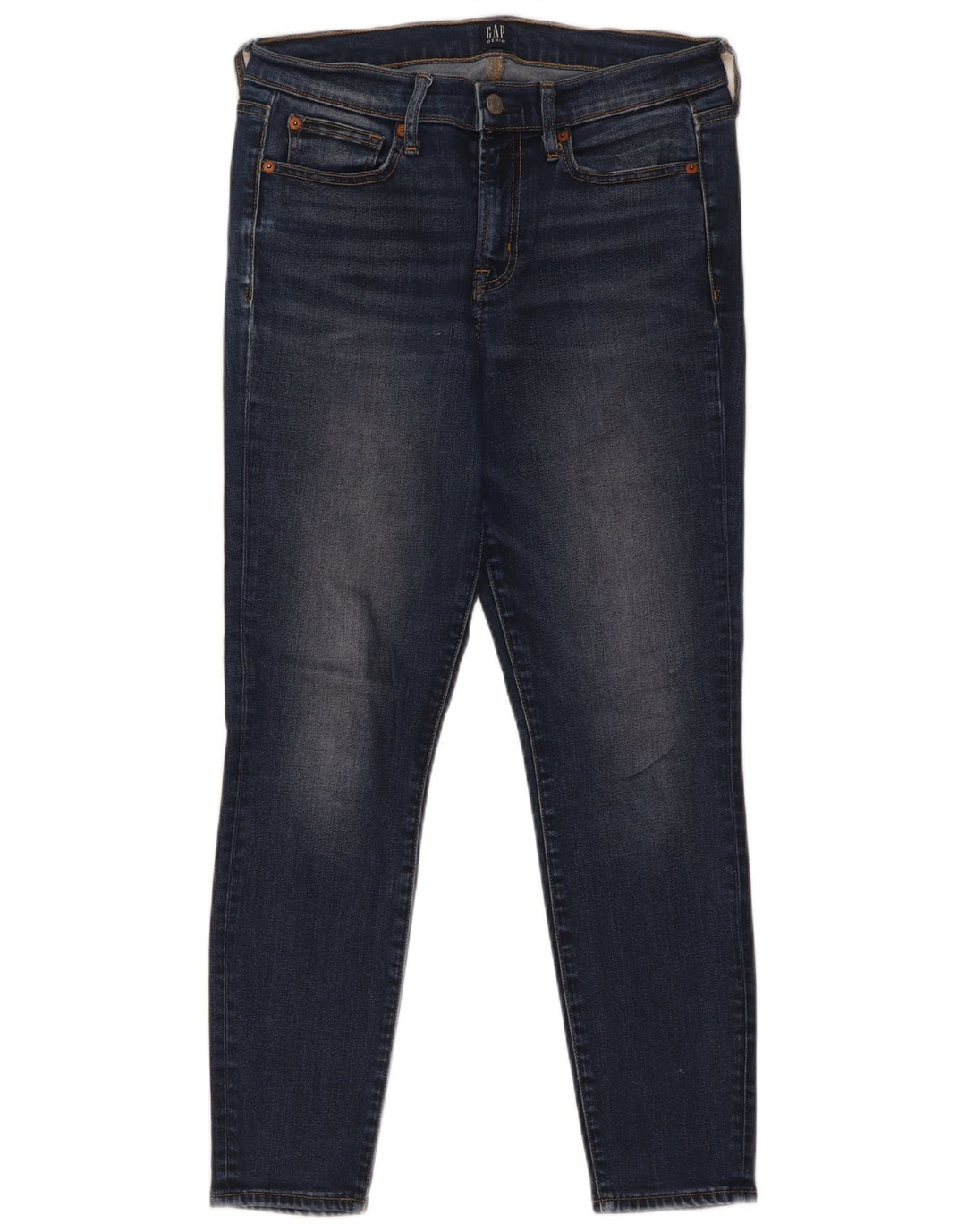 Gap Γυναικείο Skinny Jeans EU 38 Medium W30 L28 Blue Lyocell