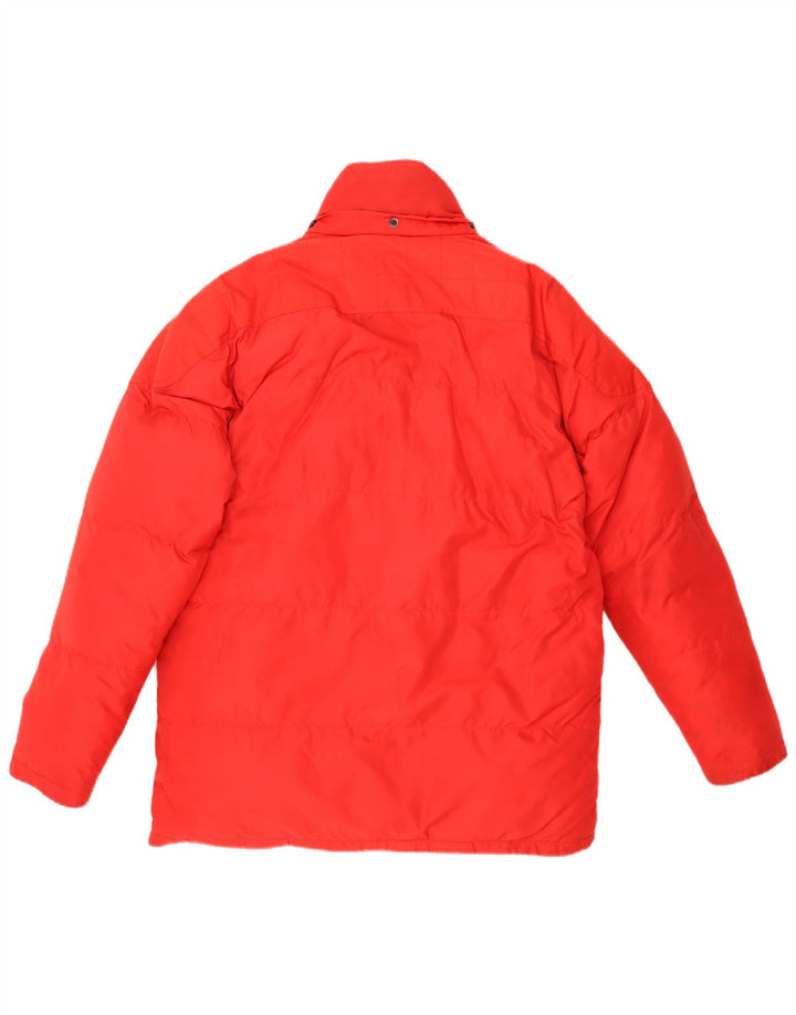 SALEWA Ανδρικό μπουφάν με επένδυση UK 38 μεσαίου κόκκινου πολυεστέρα