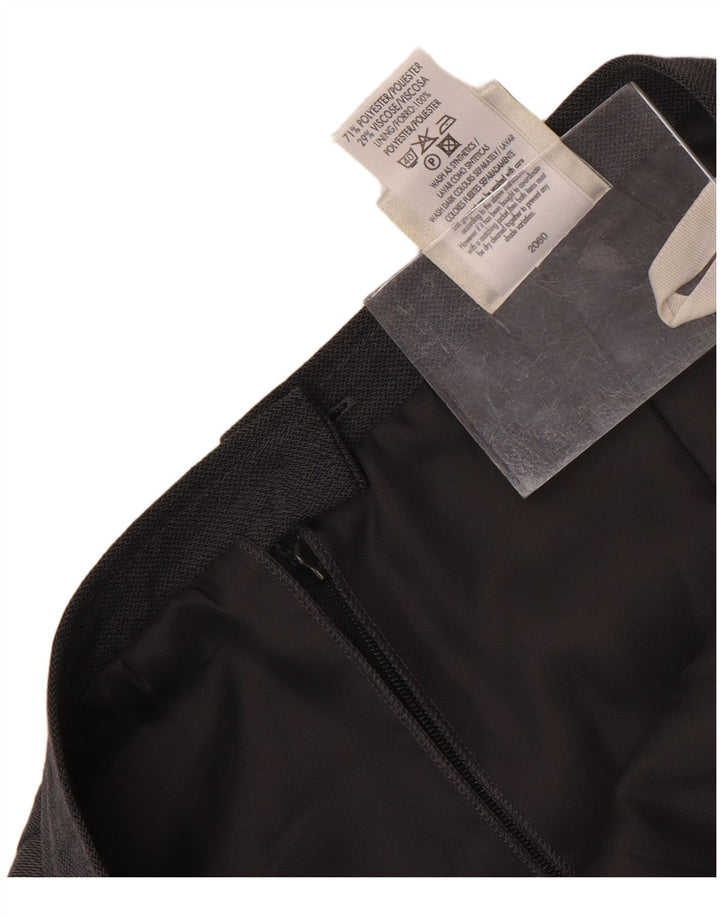 Γυναικεία ίσια φούστα St. Bernard UK 14 Medium W28 Grey Polyester