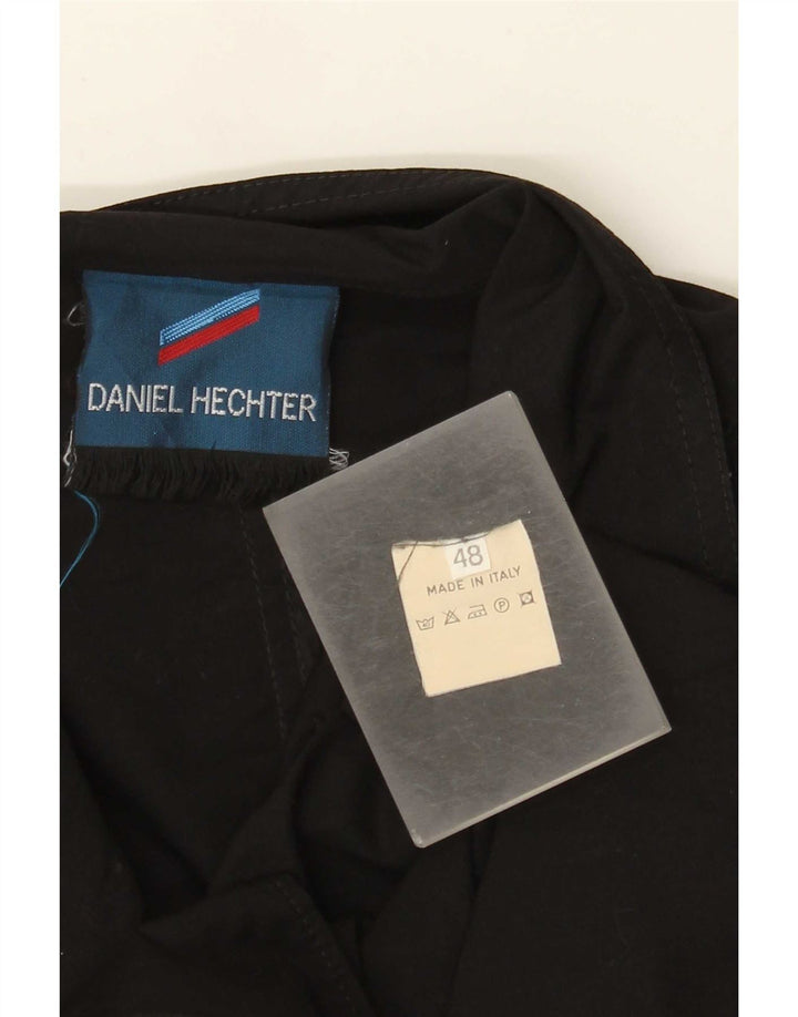 Daniel Hechter Γυναικείο Μπουφάν Blazer 1 Κουμπί IT 48 XL Μαύρο βαμβακερό