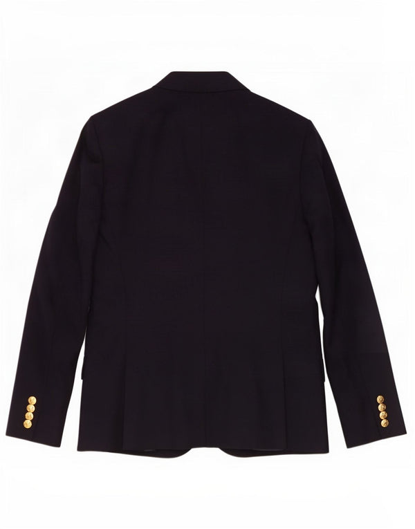 Ralph Lauren Γυναικείο σακάκι 2 κουμπιών US 8 Medium Navy Blue Wool