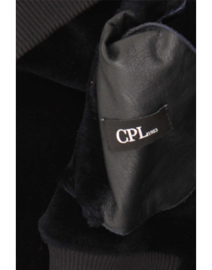 CPL1953 Γυναικείο μπουφάν Shearling UK 20 2XL Navy Blue Shearling
