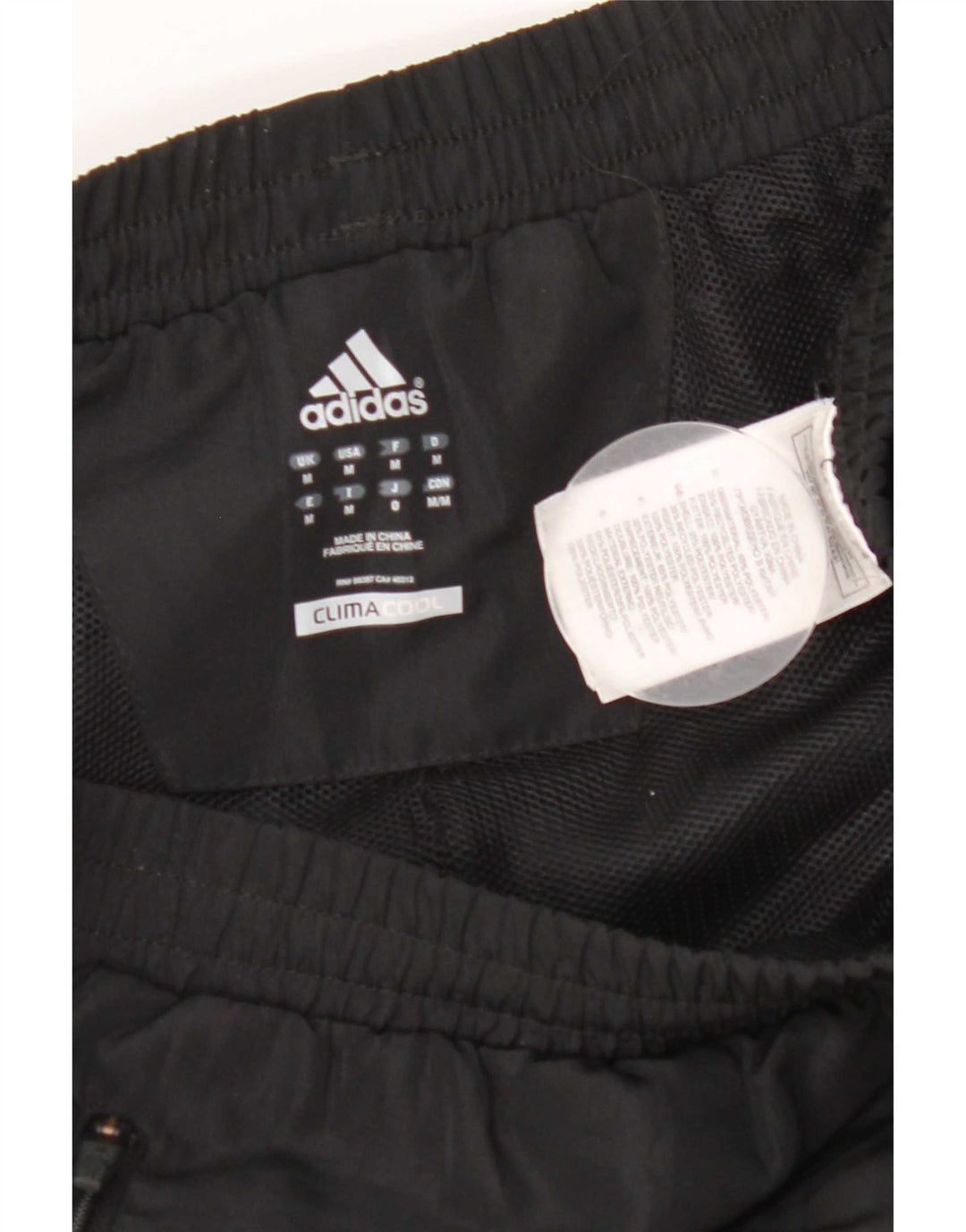 Ανδρικό παντελόνι αθλητικής φόρμας Adidas Climacool Μεσαίο μαύρο χρώμα πολυεστέρα