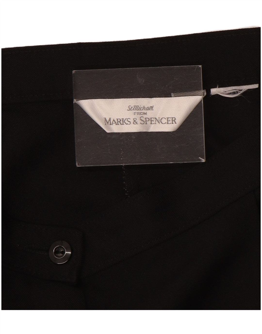 Marks & Spencer Γυναικείο Cropped Παντελόνι W36 L25 Μαύρο