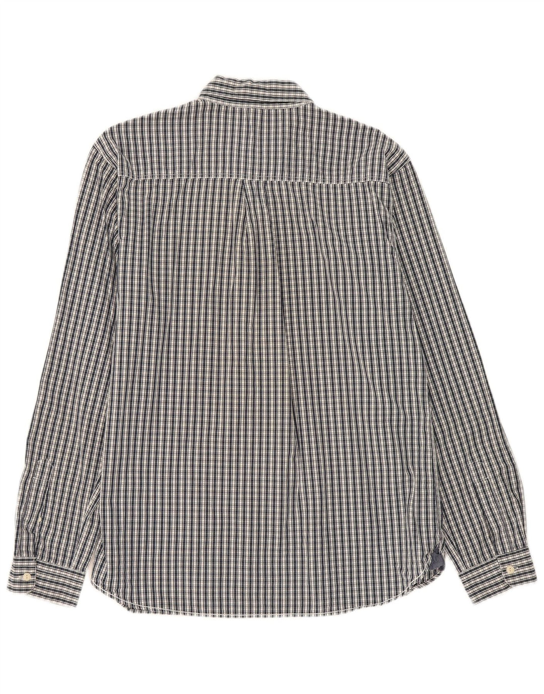 White Stuff Ανδρικό πουκάμισο Classic Fit XL Navy Blue Check Cotton
