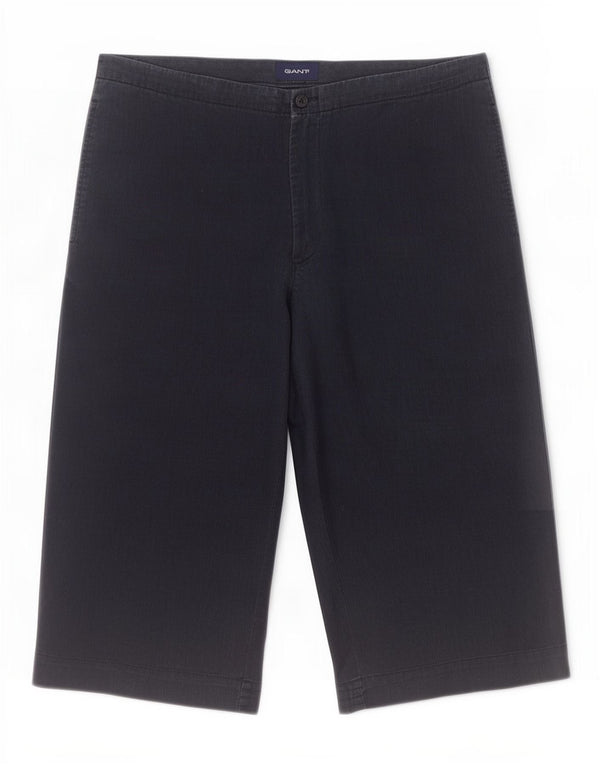 Ανδρικό σορτς βερμούδα Gant W35 Large Navy Blue λινό