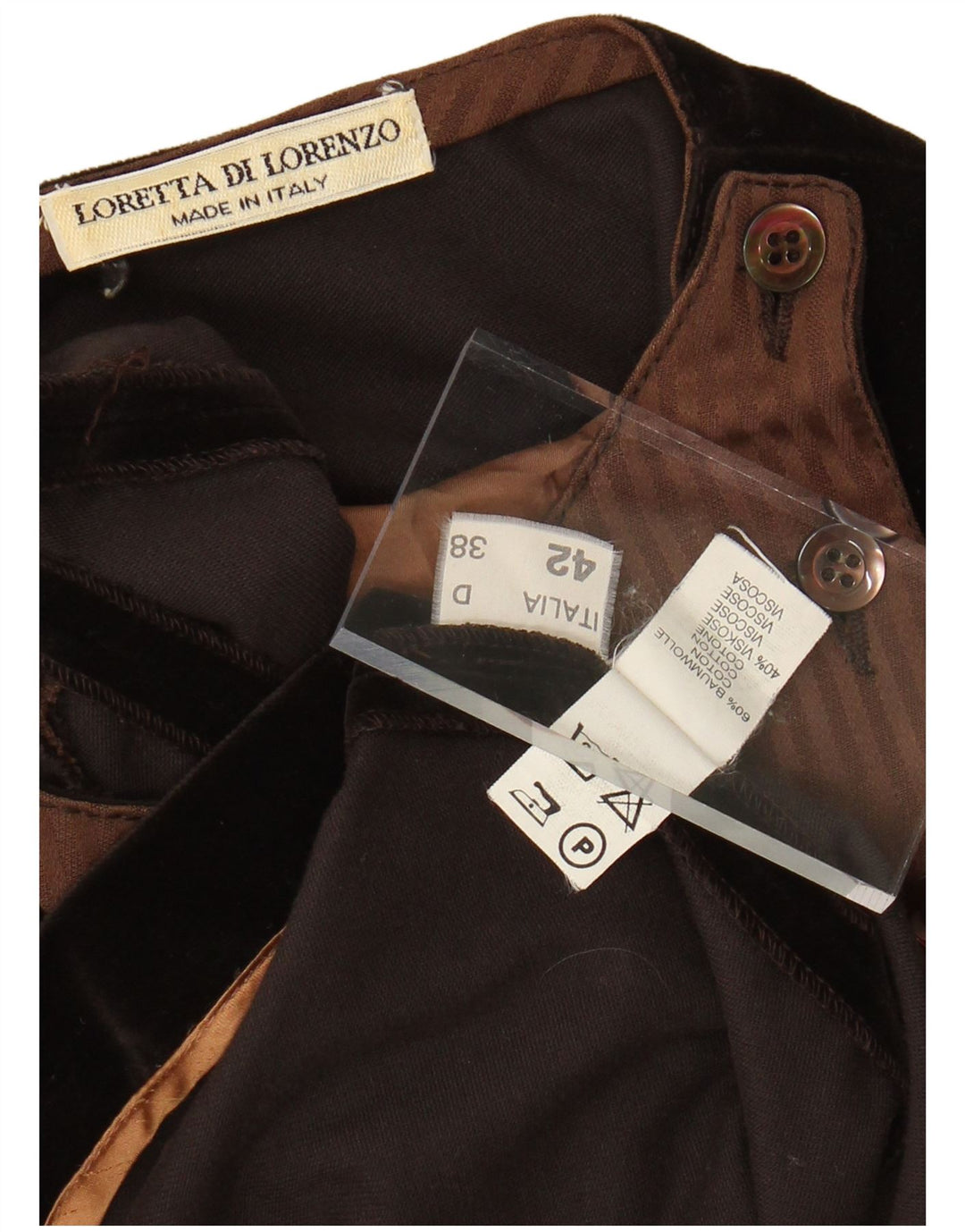 LORETTA DI LORENZO Γυναικείο φόρεμα 3/4 μανίκι Shift IT 42 Μεσαίο μαύρο