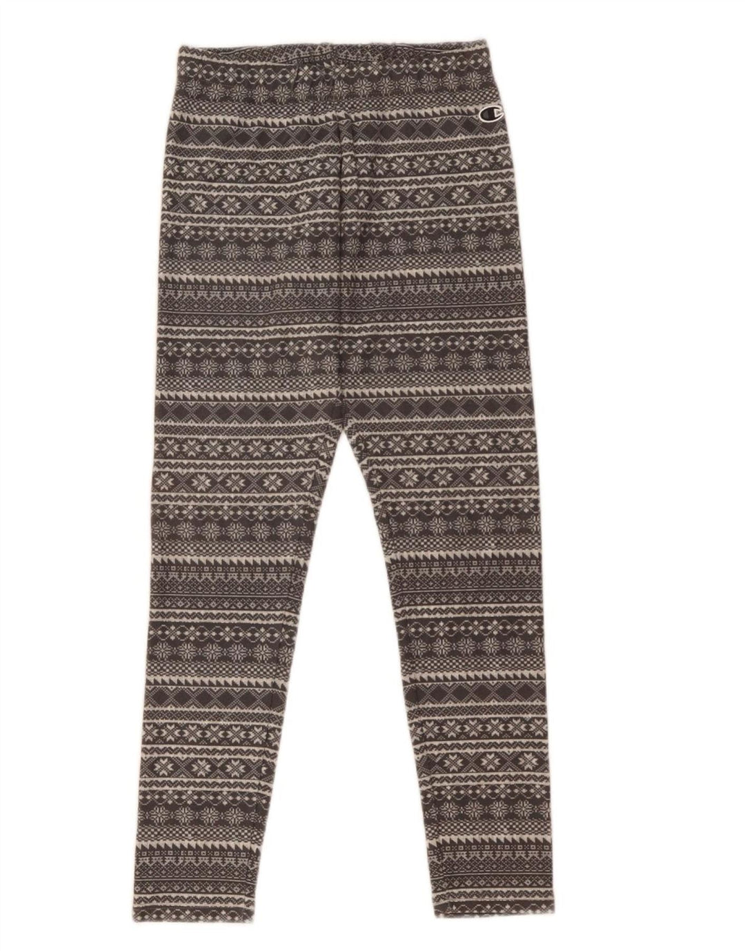 Champion γυναικεία κολάν UK 8 Small Grey Fair Isle