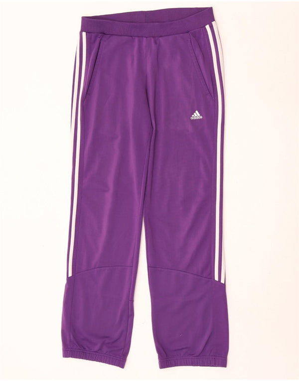 Γυναικεία αθλητική φόρμα Adidas Παντελόνι UK 8/10 Small Purple Polyester