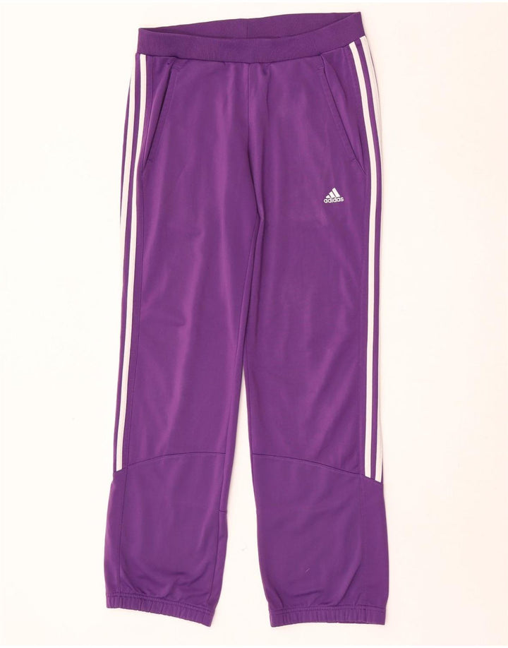 Γυναικεία αθλητική φόρμα Adidas Παντελόνι UK 8/10 Small Purple Polyester