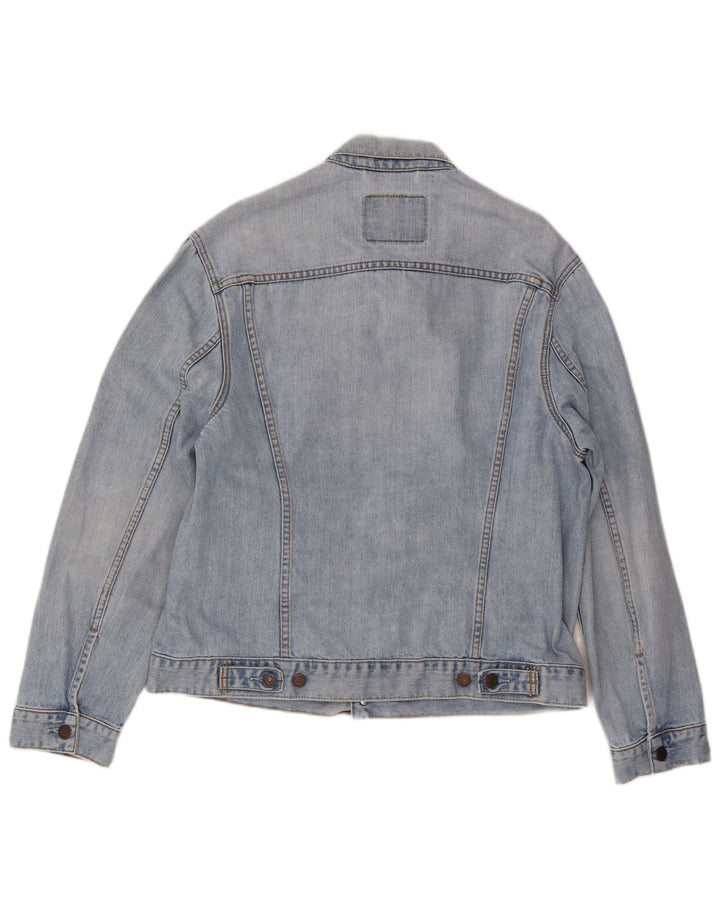 Ανδρικό τζιν μπουφάν Levi's UK 40 μεγάλο μπλε βαμβακερό